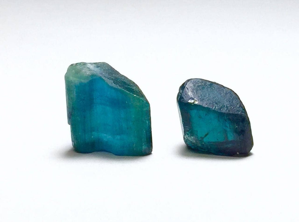 Sea Blue Tourmaline Crystals
