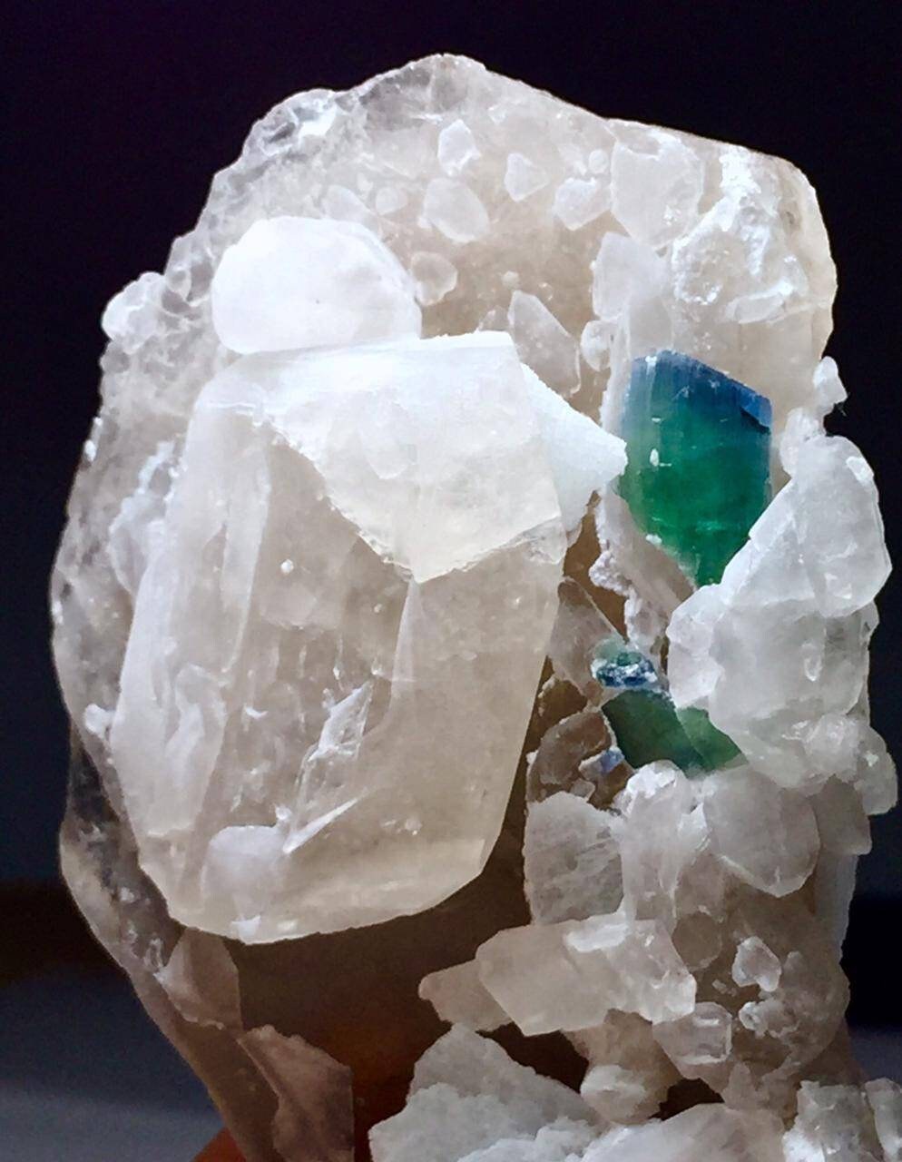 Tourmaline in Smokey Quartz