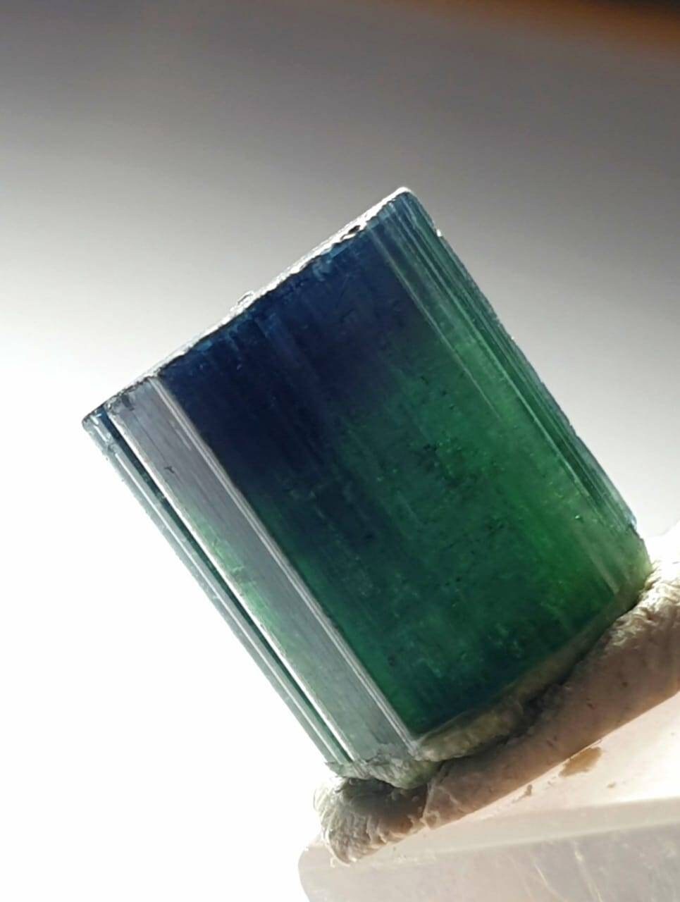 Bi Color Tourmaline Crystal