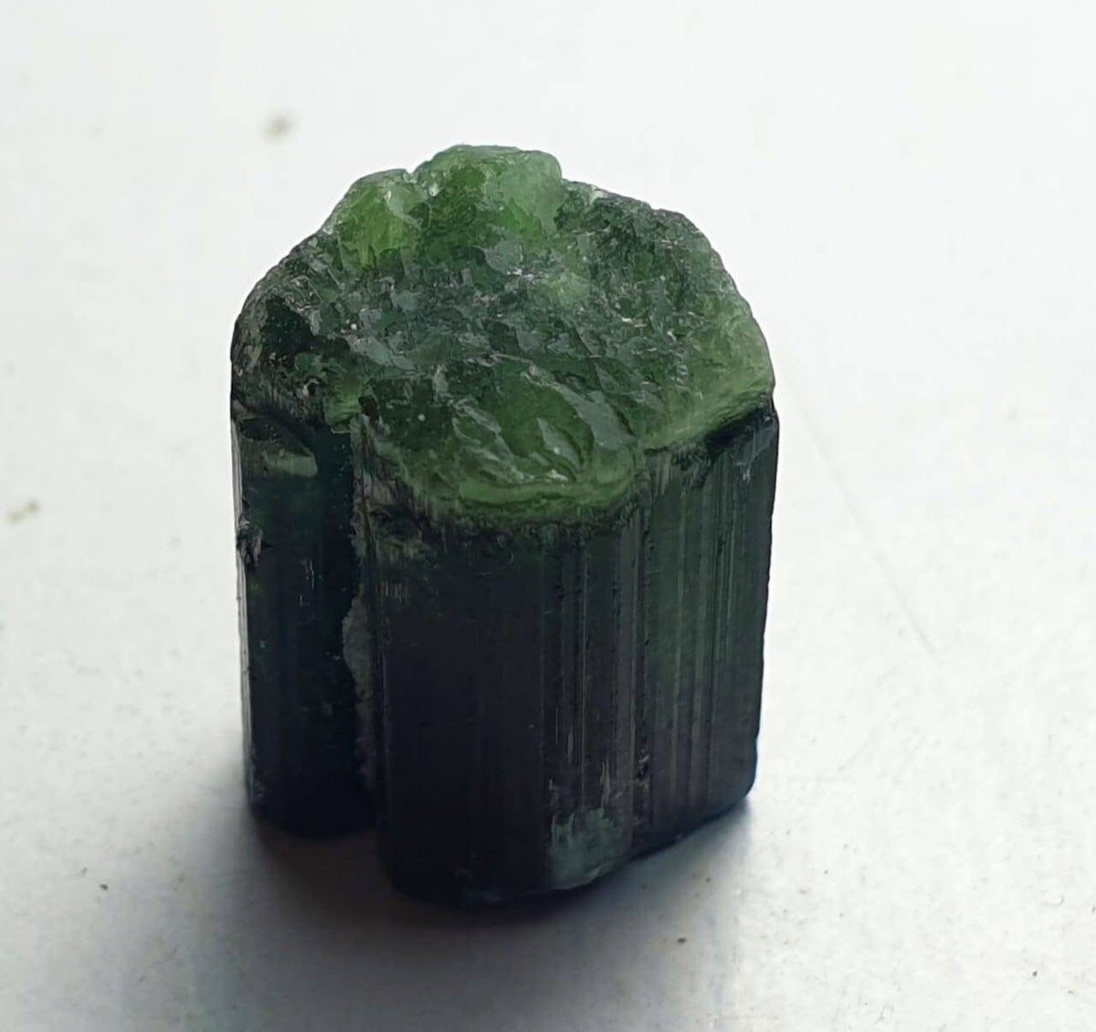 Bi Color Tourmaline Crystal