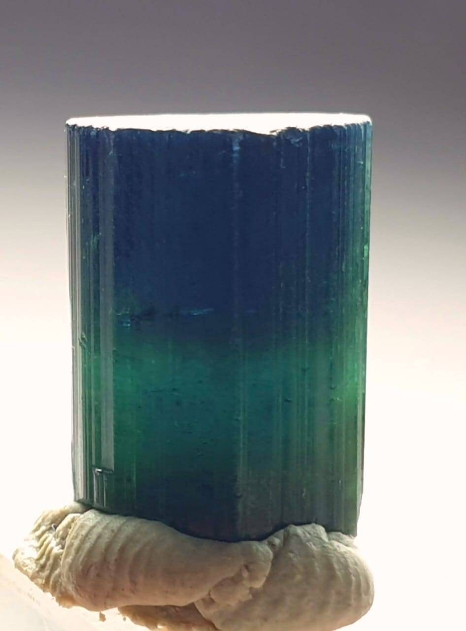 Bi Color Tourmaline Crystal