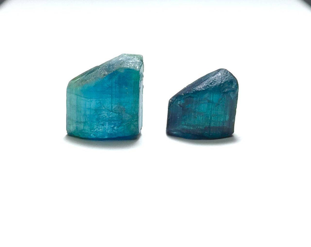 Sea Blue Tourmaline Crystals
