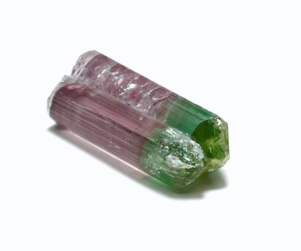 Bi Color Terminated Tourmaline Crystals