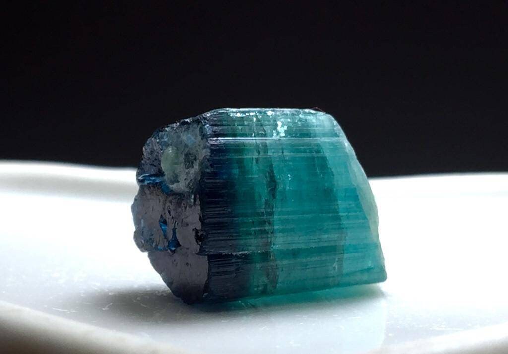 Blue Cap Tourmaline Specimen