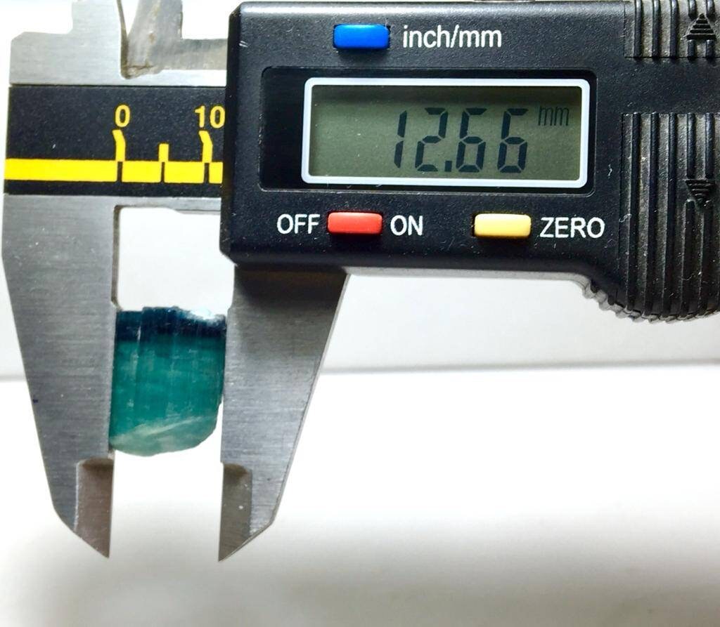 Blue Cap Tourmaline Specimen