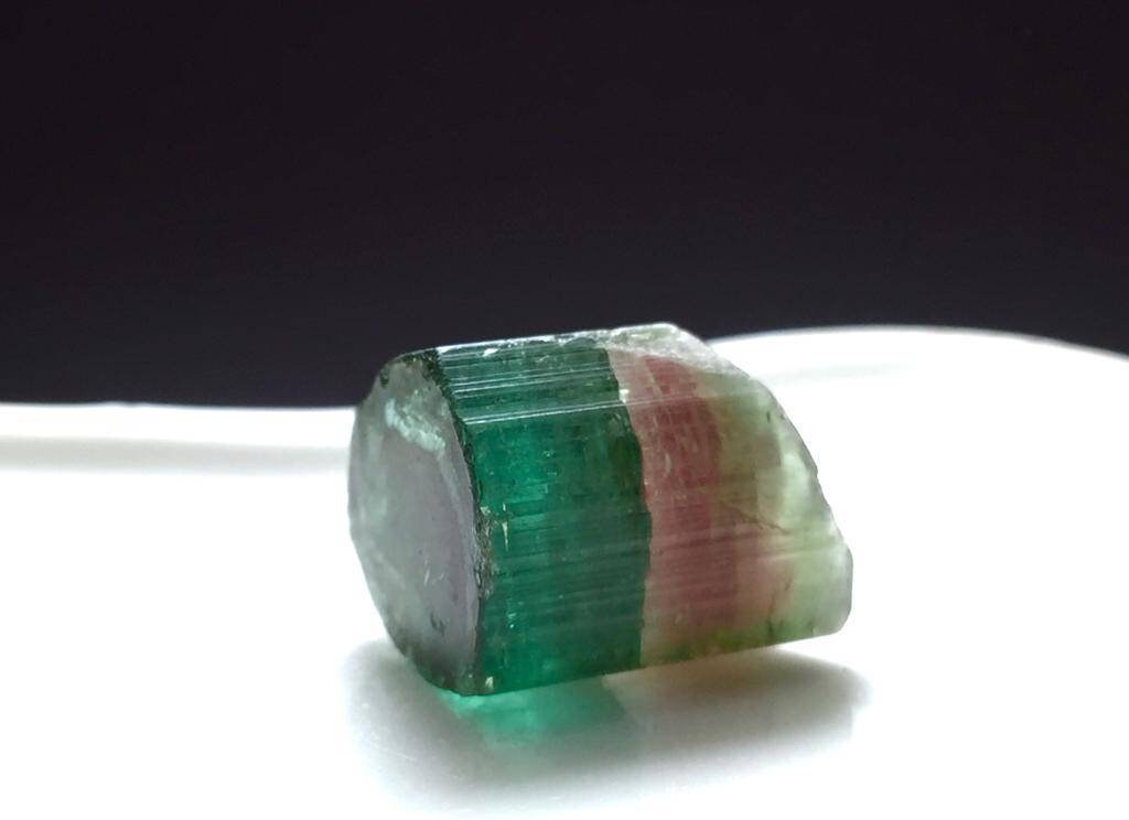 Elbaite Watermelon Tourmaline Crystal