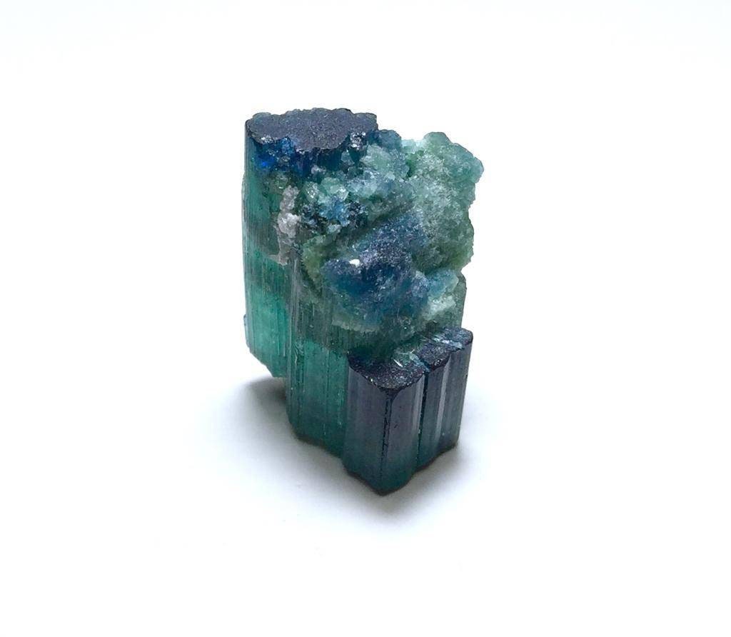 Blue Indicolite Tourmaline Spray Specimen