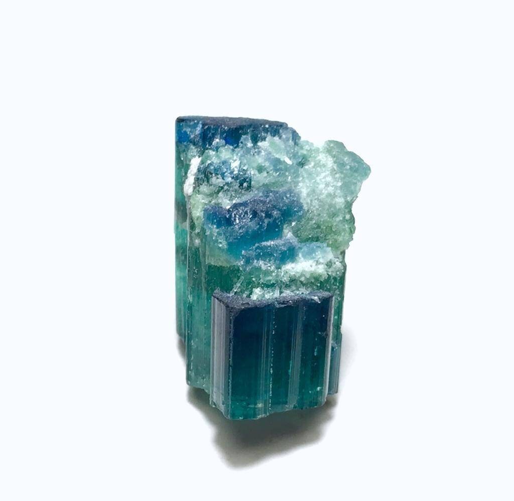 Blue Indicolite Tourmaline Spray Specimen