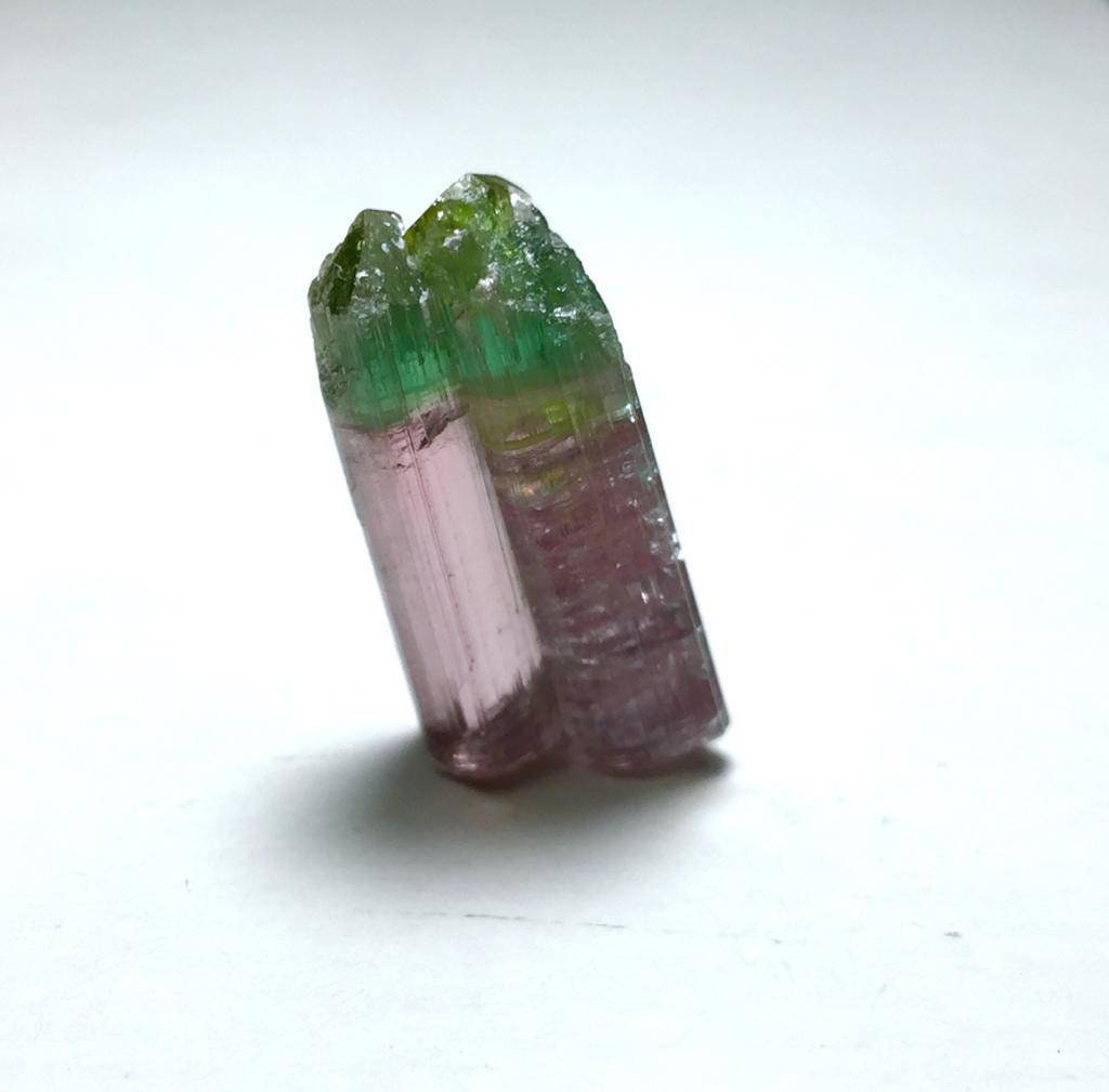 Bi Color Terminated Tourmaline Crystals