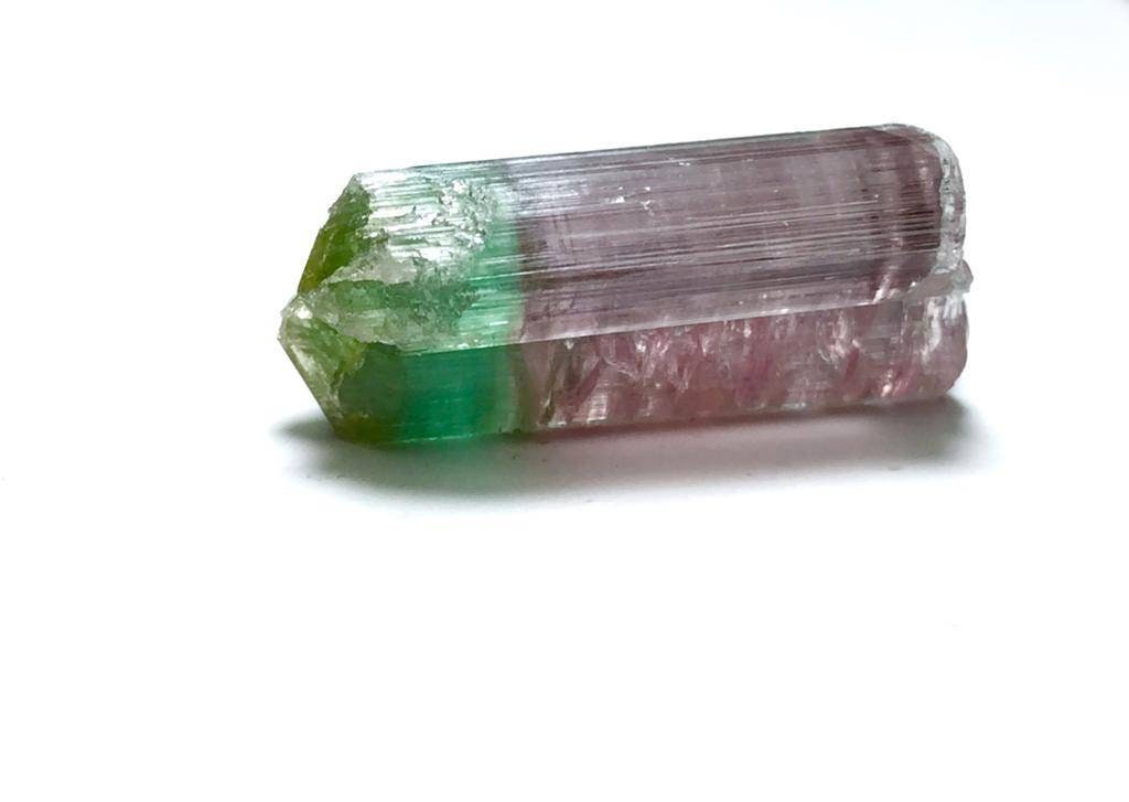 Bi Color Terminated Tourmaline Crystals