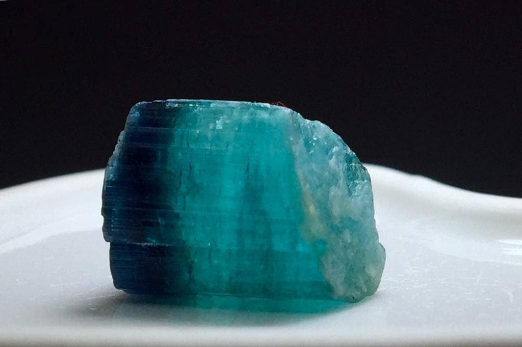 Blue Cap Tourmaline Specimen