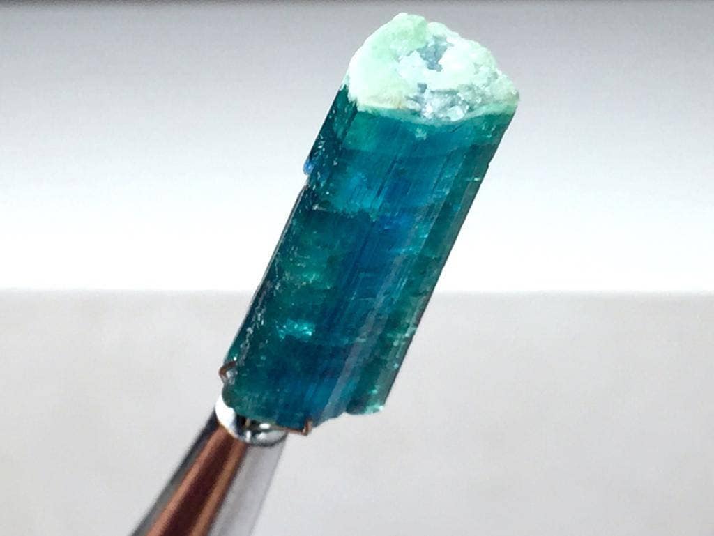 Deep Ink Blue Tourmaline Crystal