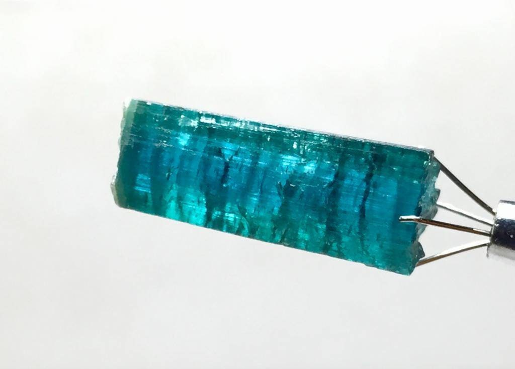 Deep Ink Blue Tourmaline Crystal