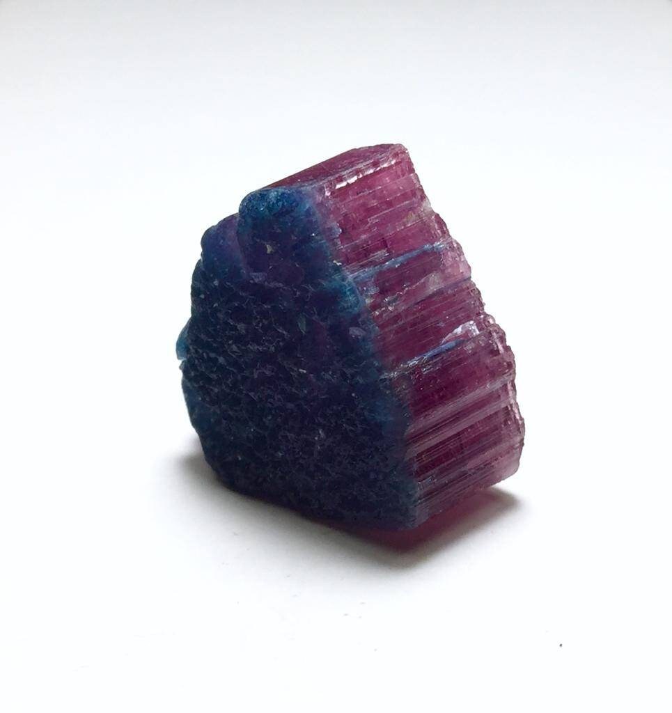 Blue Cap Bi Color Tourmaline Specimen