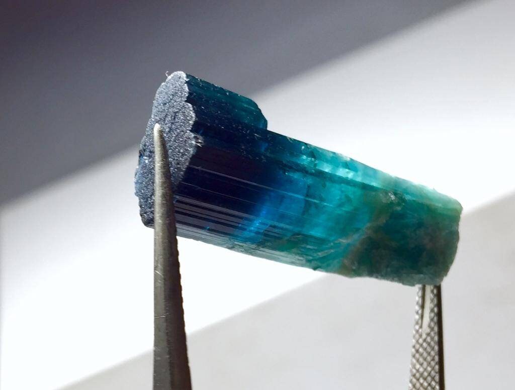 Indicolite Blue Tourmaline Crystal