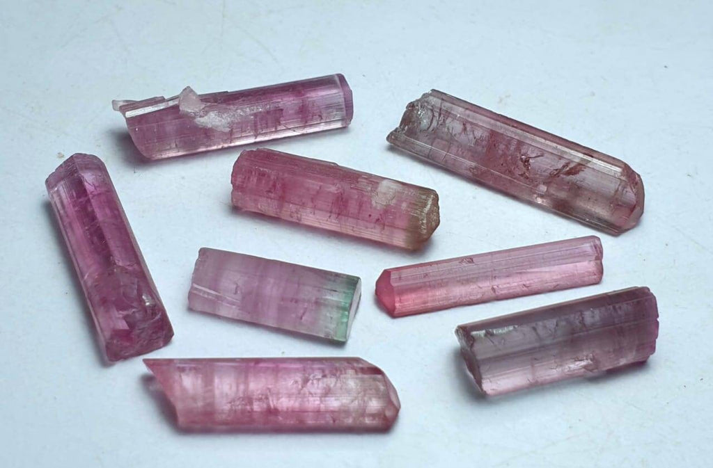 Pink Color Tourmaline Crystals lot