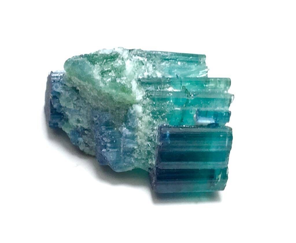 Blue Indicolite Tourmaline Spray Specimen