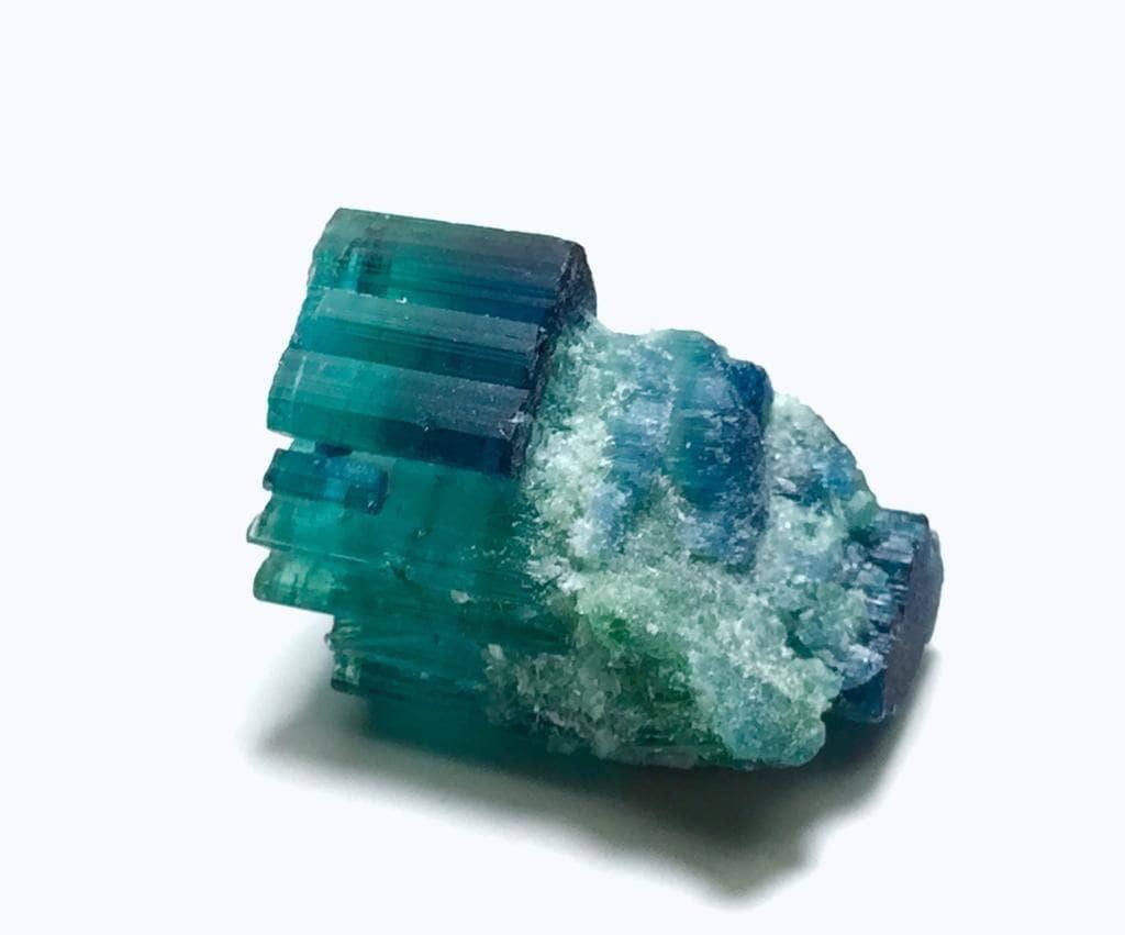 Blue Indicolite Tourmaline Spray Specimen