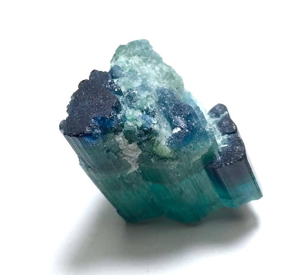 Blue Indicolite Tourmaline Spray Specimen