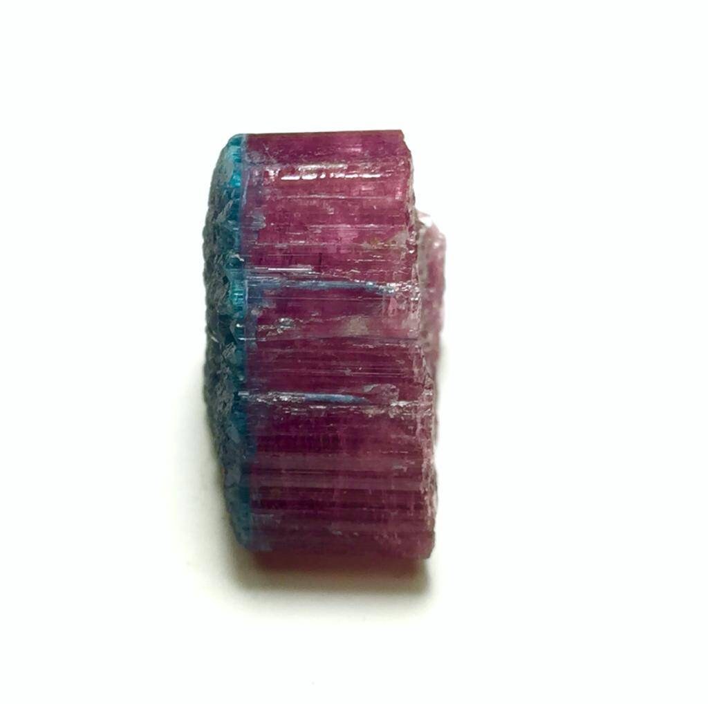 Blue Cap Bi Color Tourmaline Specimen