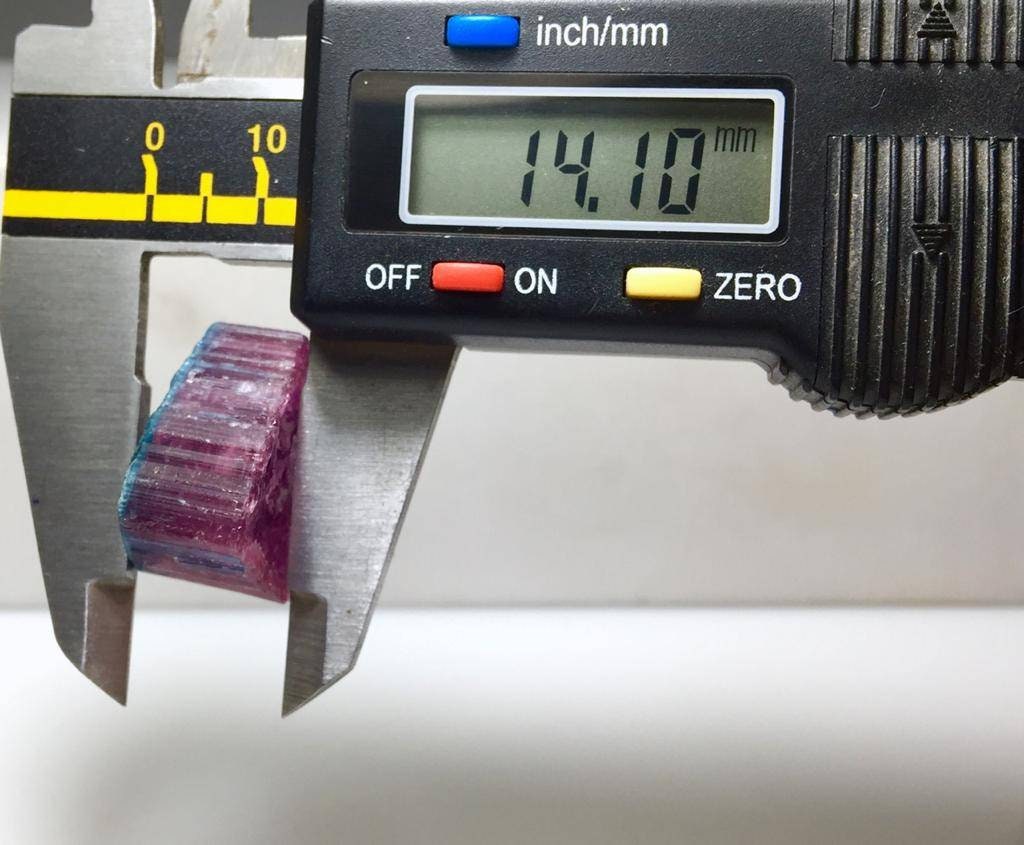 Blue Cap Bi Color Tourmaline Specimen