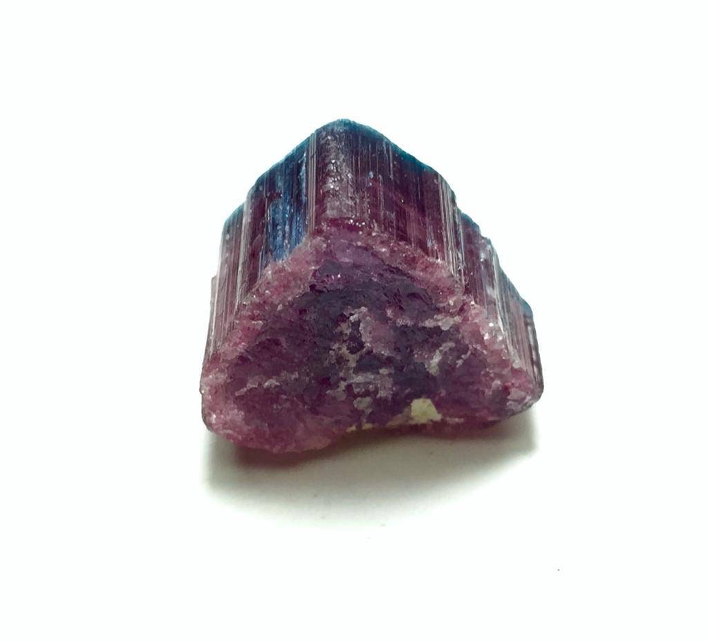 Blue Cap Bi Color Tourmaline Specimen
