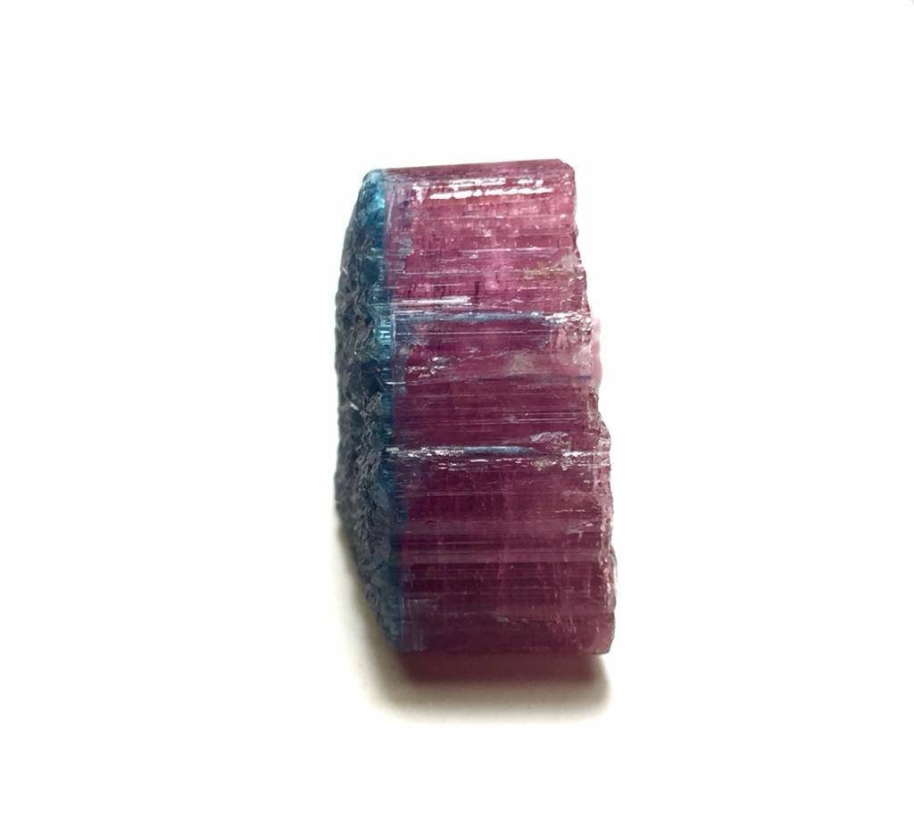 Blue Cap Bi Color Tourmaline Specimen