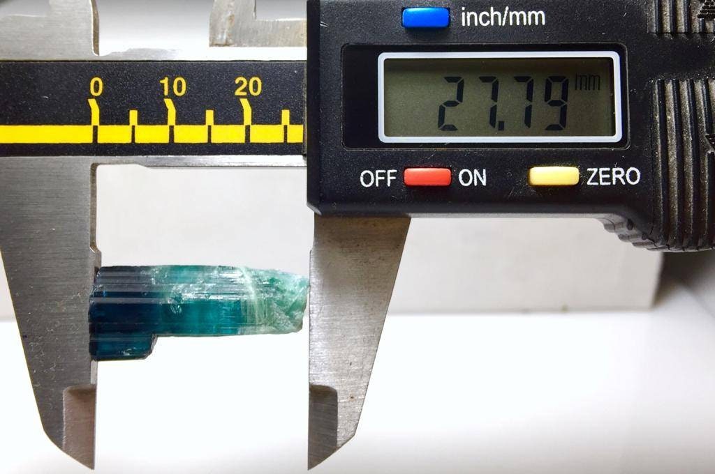 Indicolite Blue Tourmaline Crystal