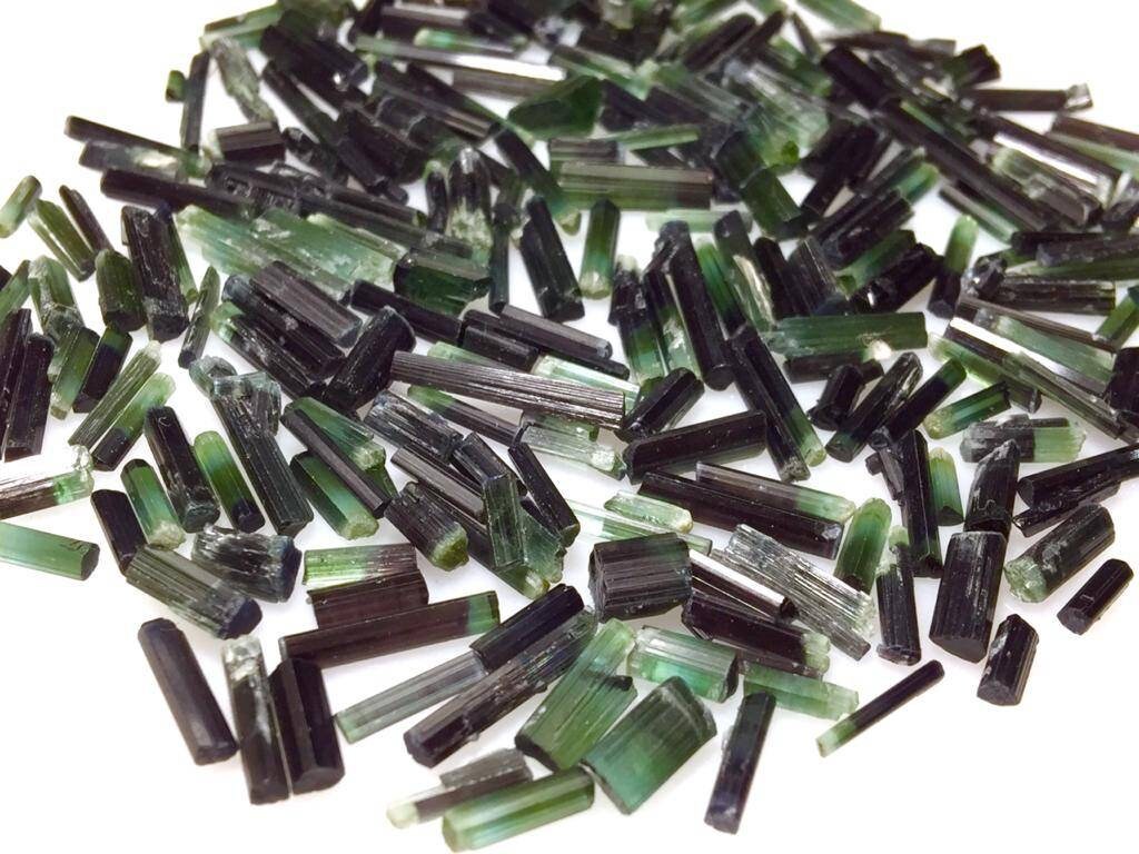 Jewellery Size Tourmaline Crystals lot