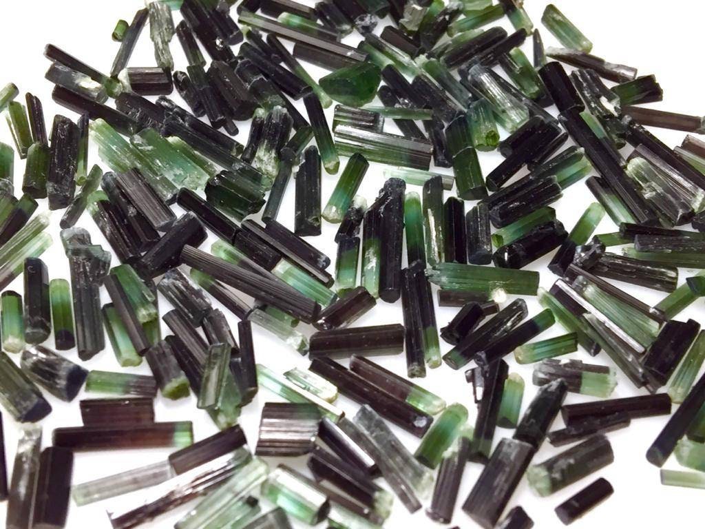 Jewellery Size Tourmaline Crystals lot