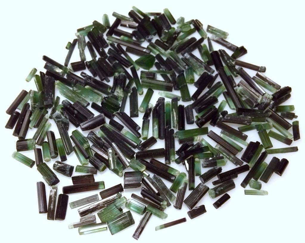 Jewellery Size Tourmaline Crystals lot