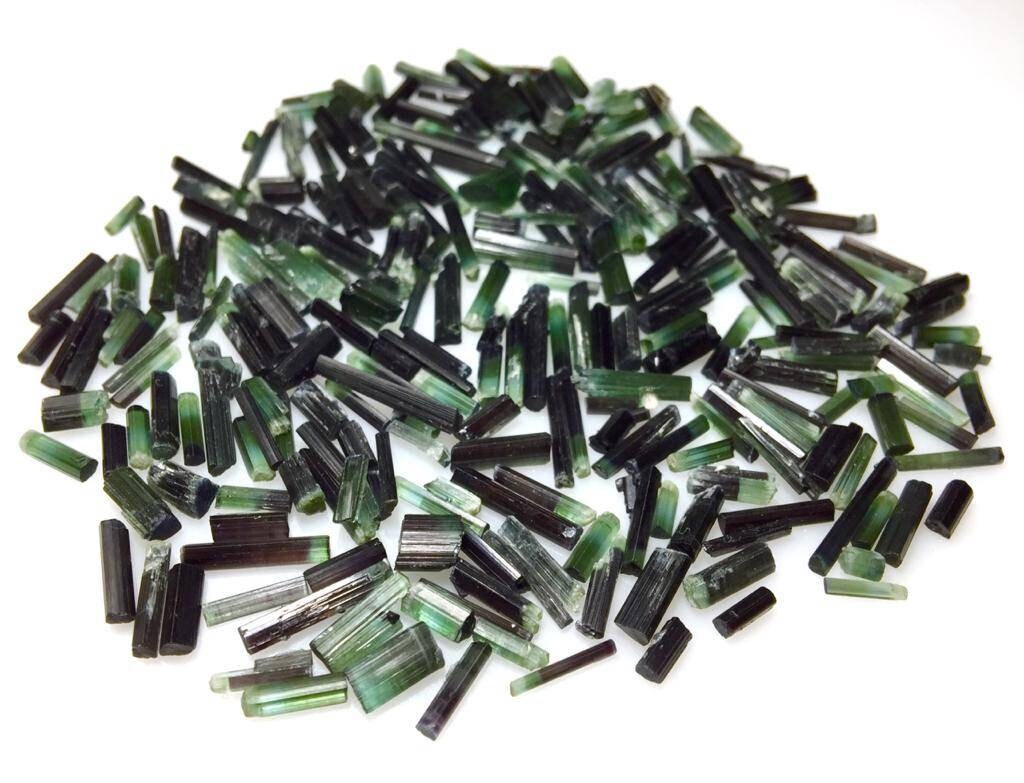 Jewellery Size Tourmaline Crystals lot