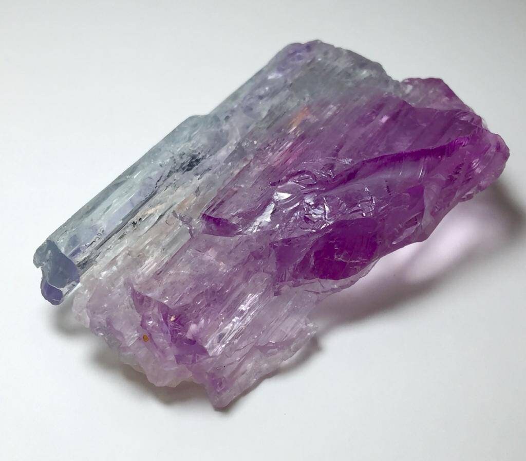 Pink Bi Color Kunzite Crystal