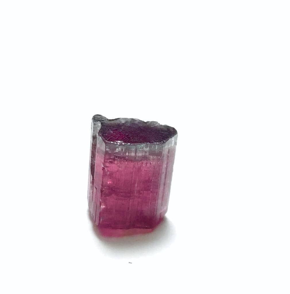 Blue Cap Watermelon Tourmaline Crystal