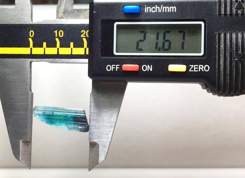 Tri Color Terminated Tourmaline Crystal