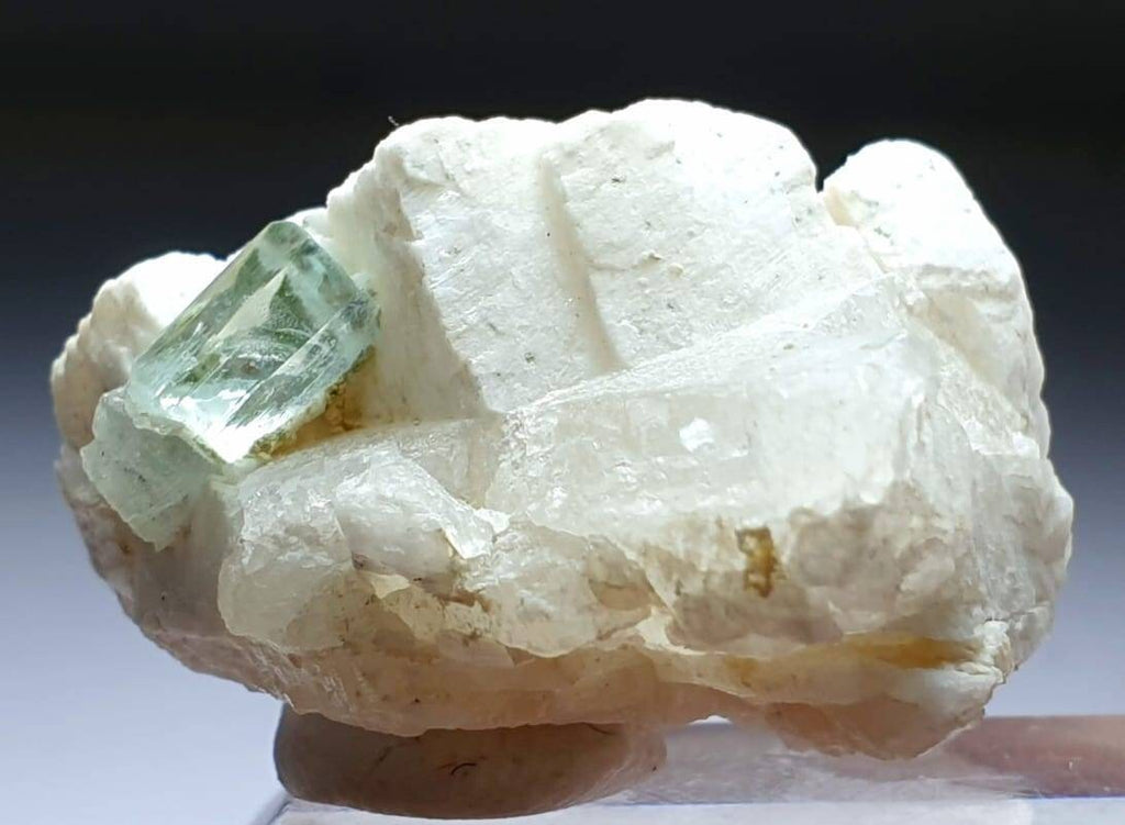 Natural Aquamarine Specimen: 108 Carat Nagar Mine Pakistan