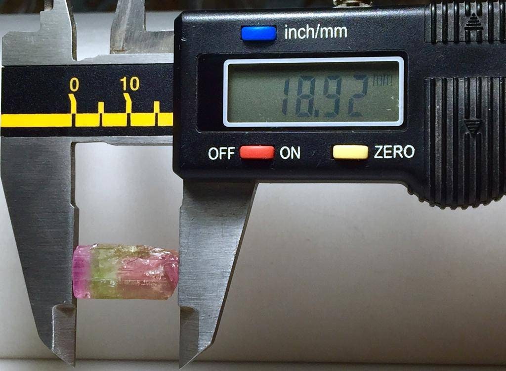 Tri Color Terminated Tourmaline Crystal