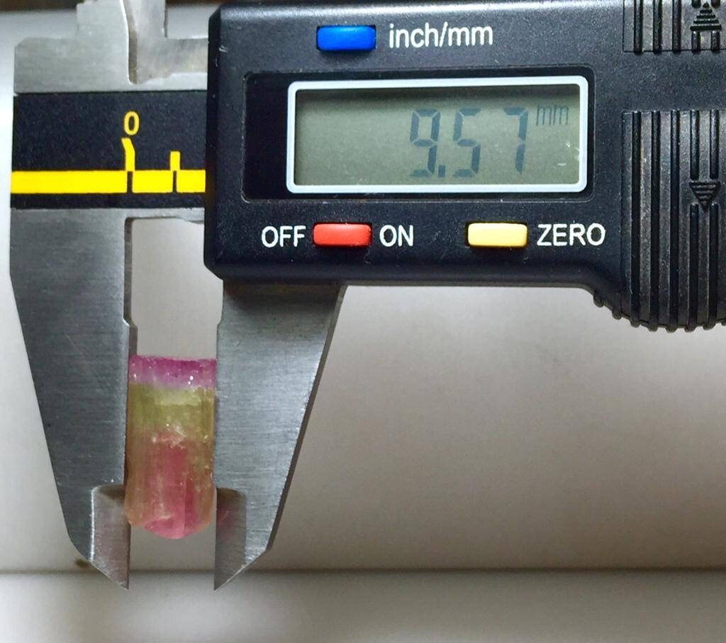 Tri Color Terminated Tourmaline Crystal