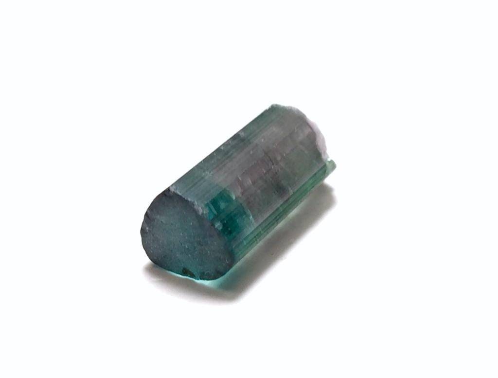 Blue Cap Bi Color Tourmaline Crystal