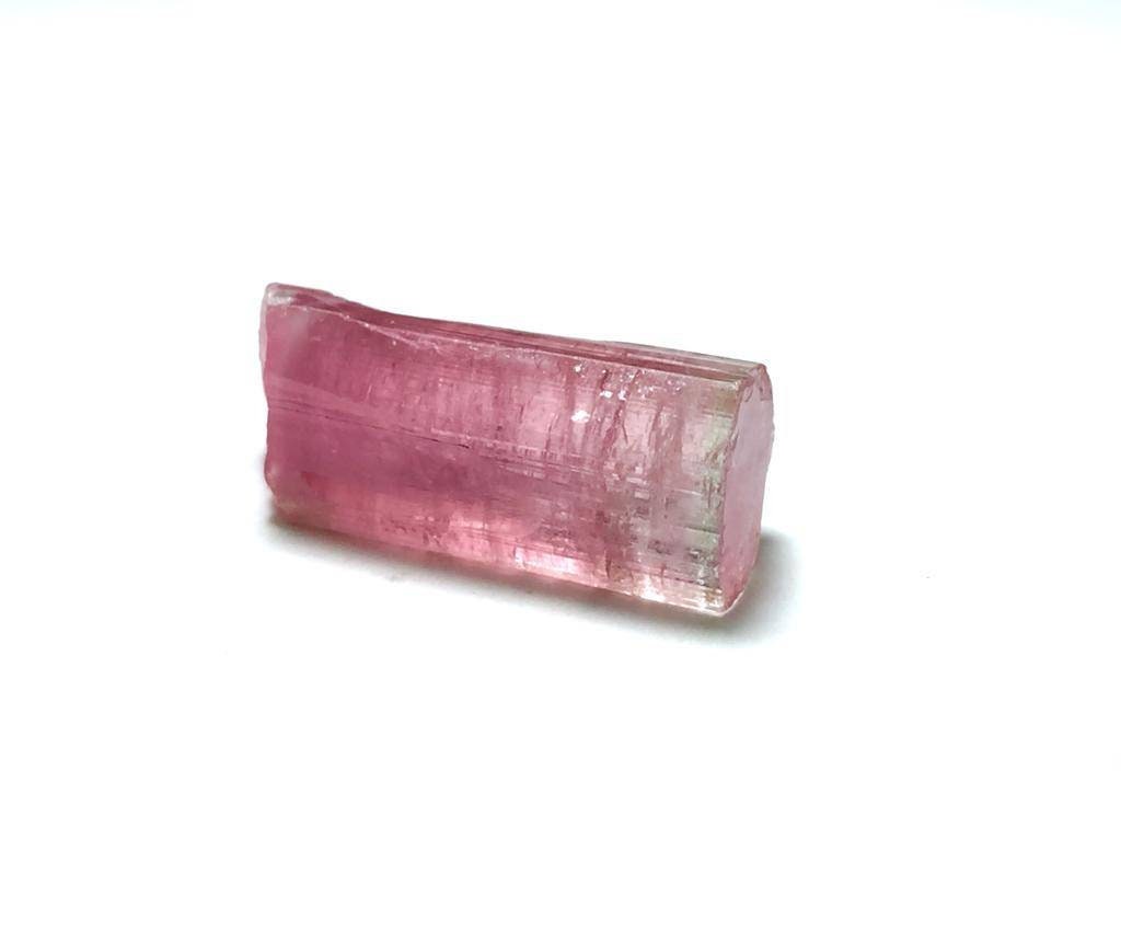 Bubble Pink Bi Color Tourmaline Crystal