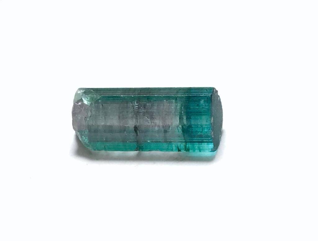 Blue Cap Bi Color Tourmaline Crystal