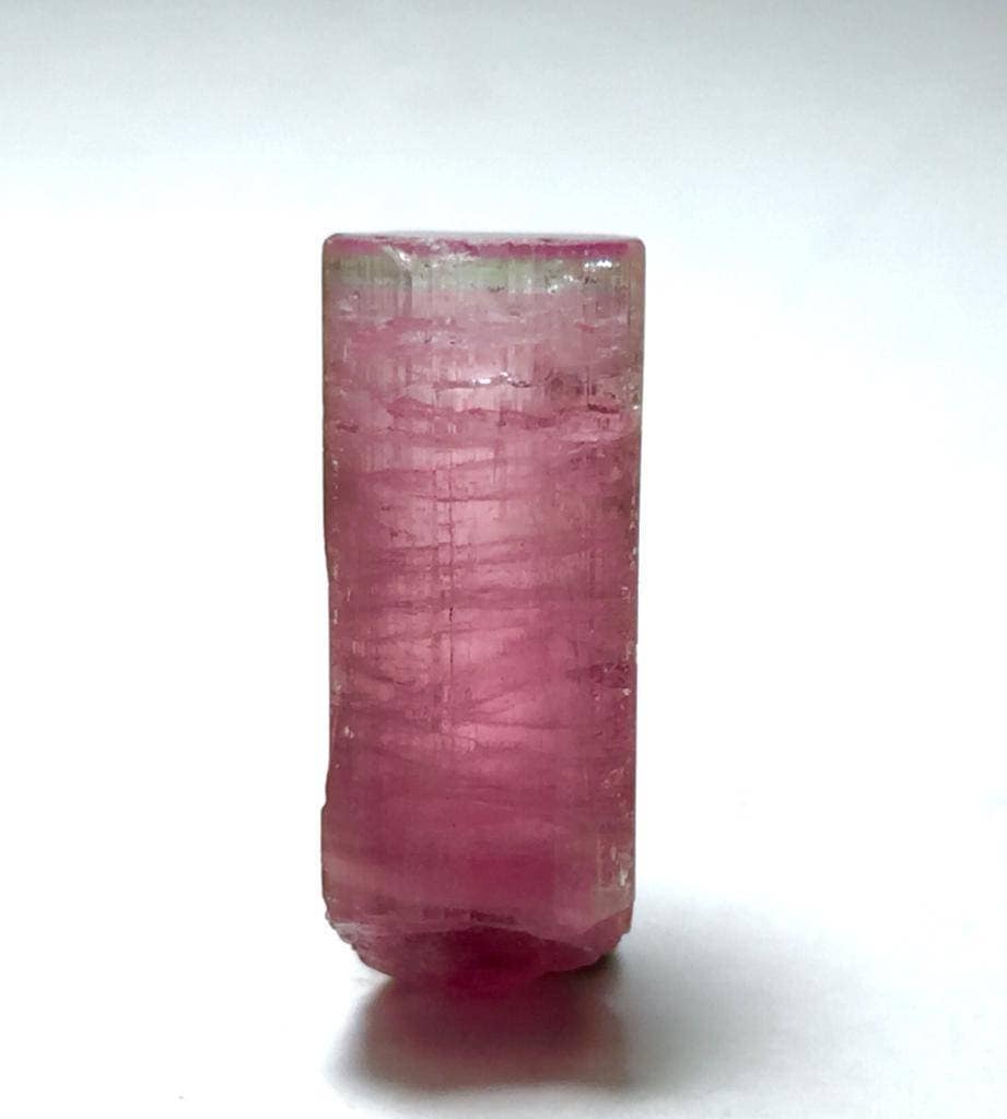 Bubble Pink Bi Color Tourmaline Crystal