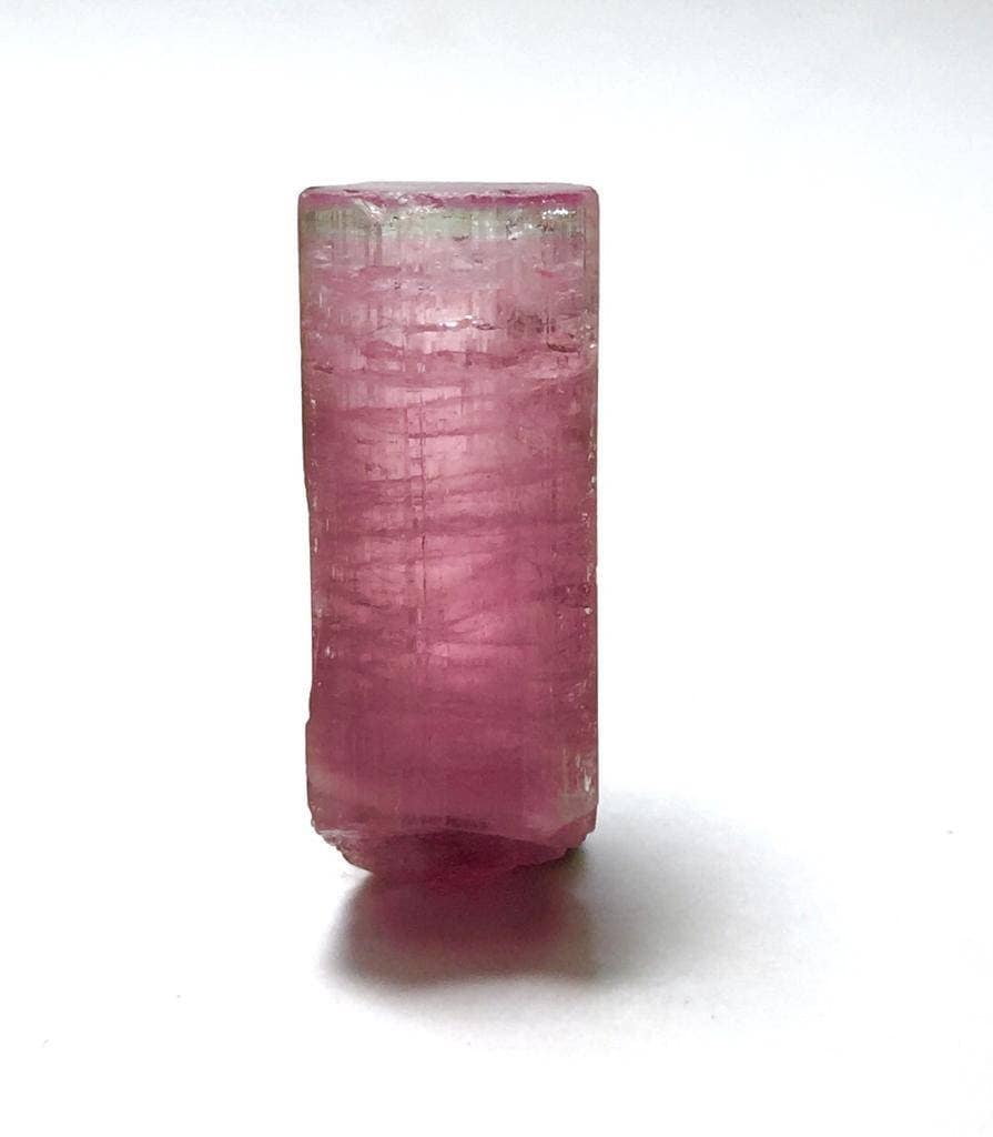 Bubble Pink Bi Color Tourmaline Crystal