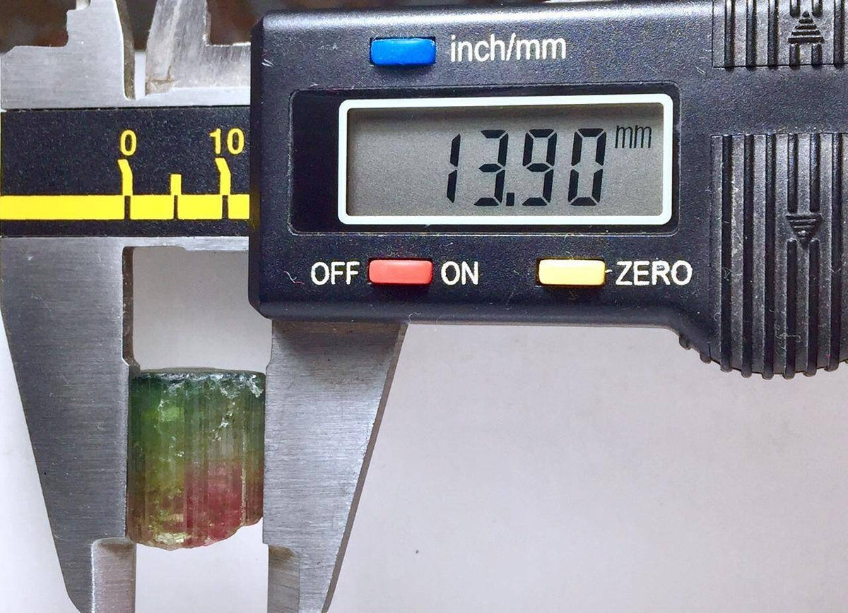 Blue Bi Color Tourmaline Crystal
