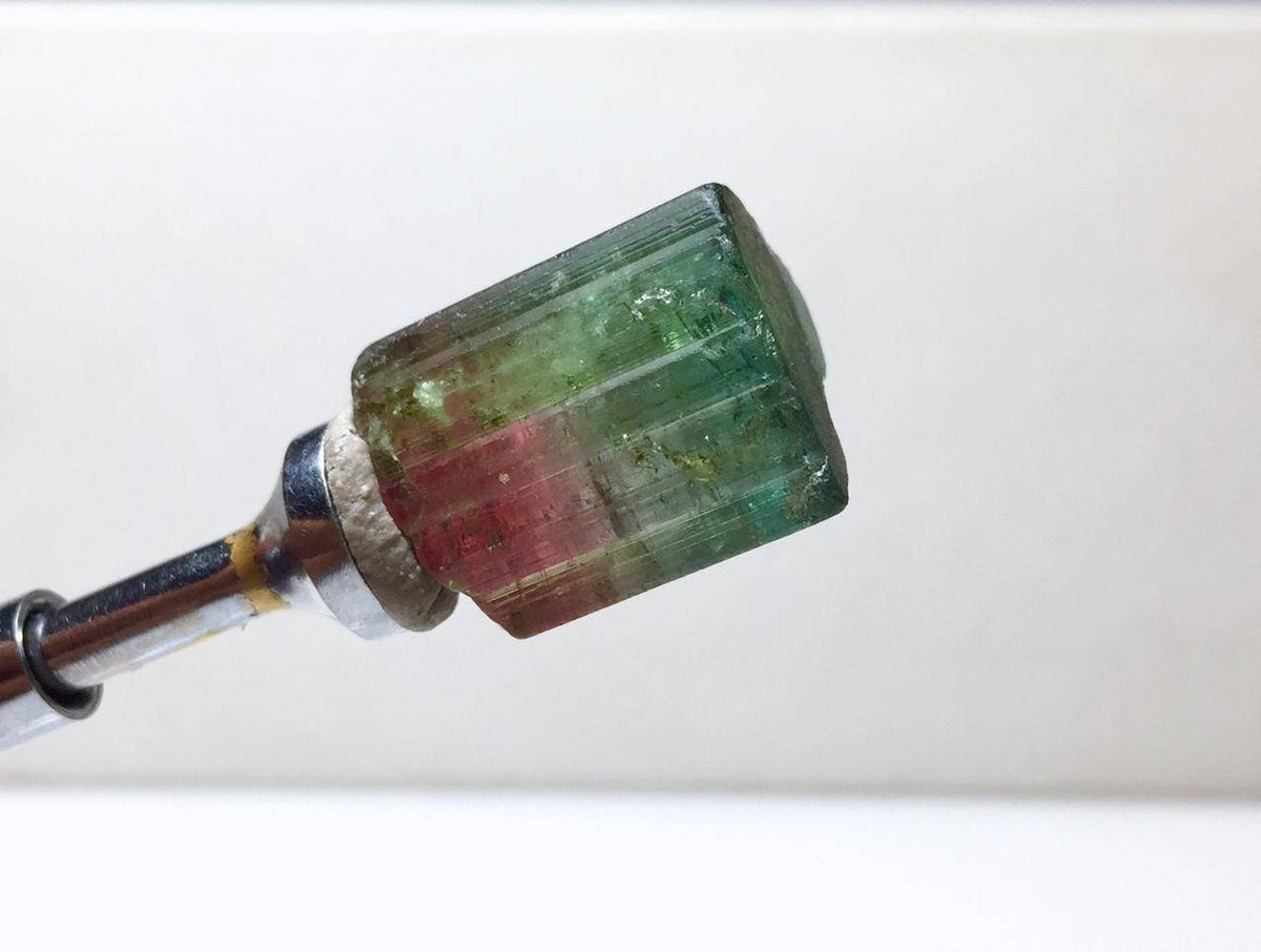 Blue Bi Color Tourmaline Crystal