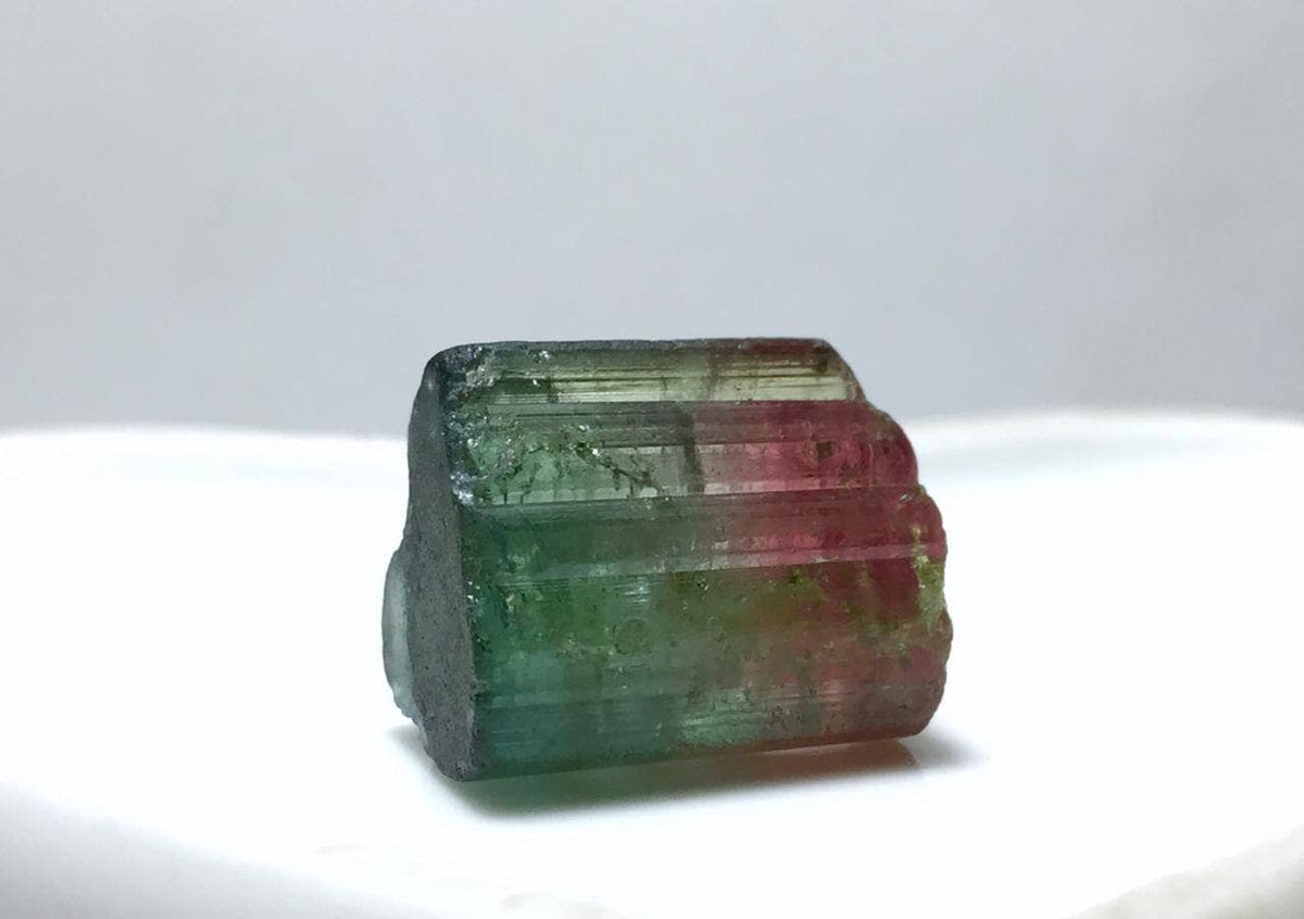 Blue Bi Color Tourmaline Crystal