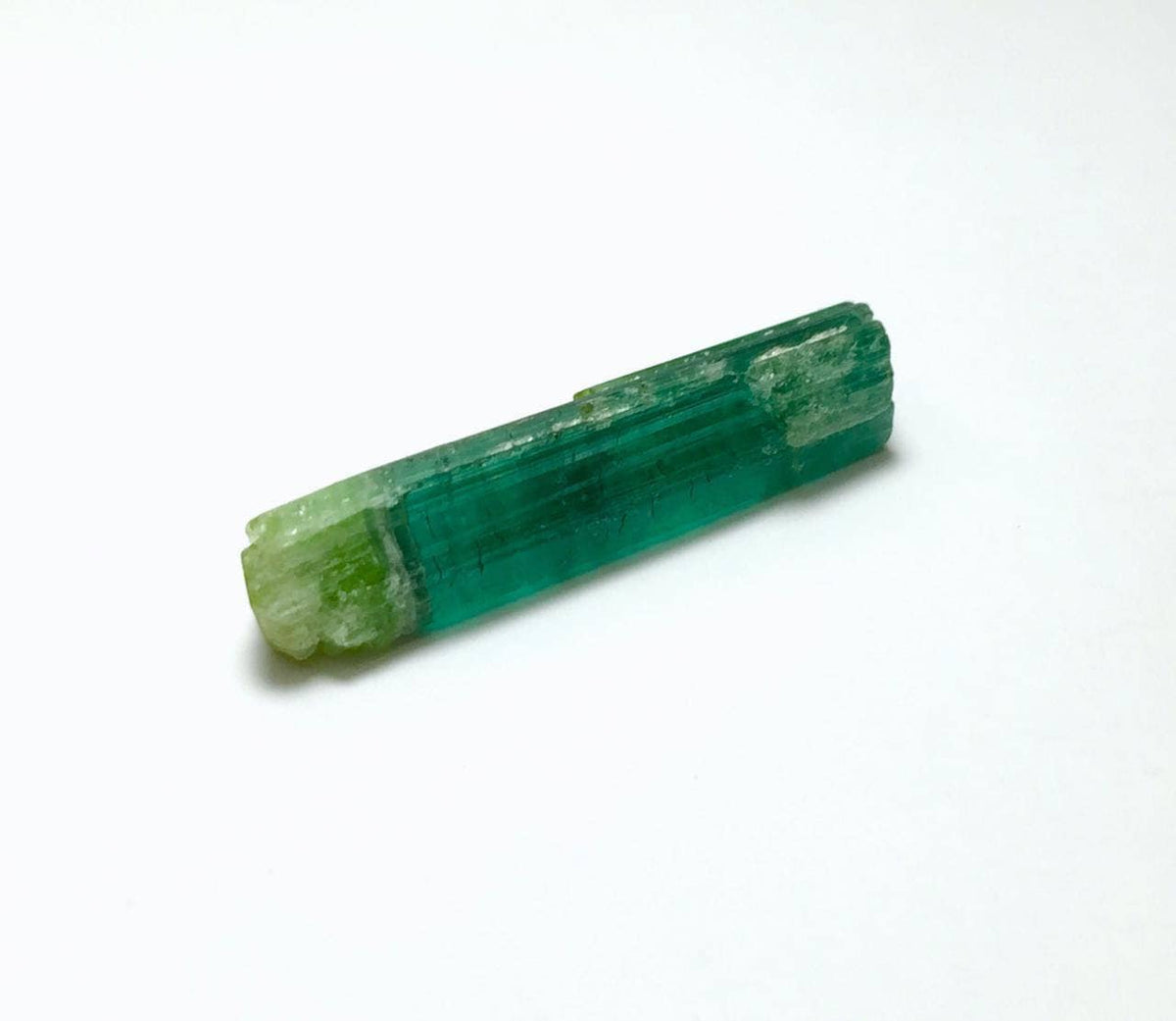 Bi Color Terminated Tourmaline Crystal
