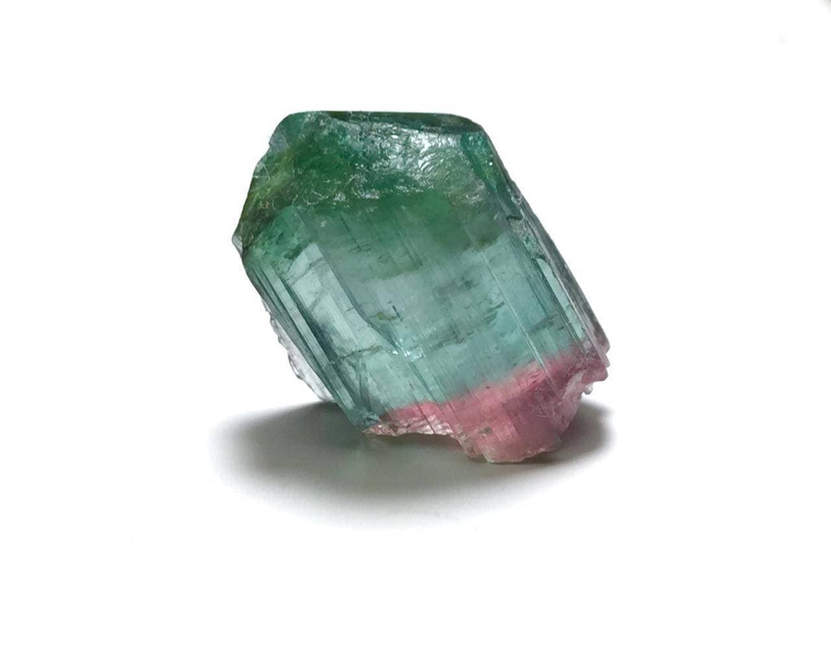 Bi Color Terminated Tourmaline Crystal