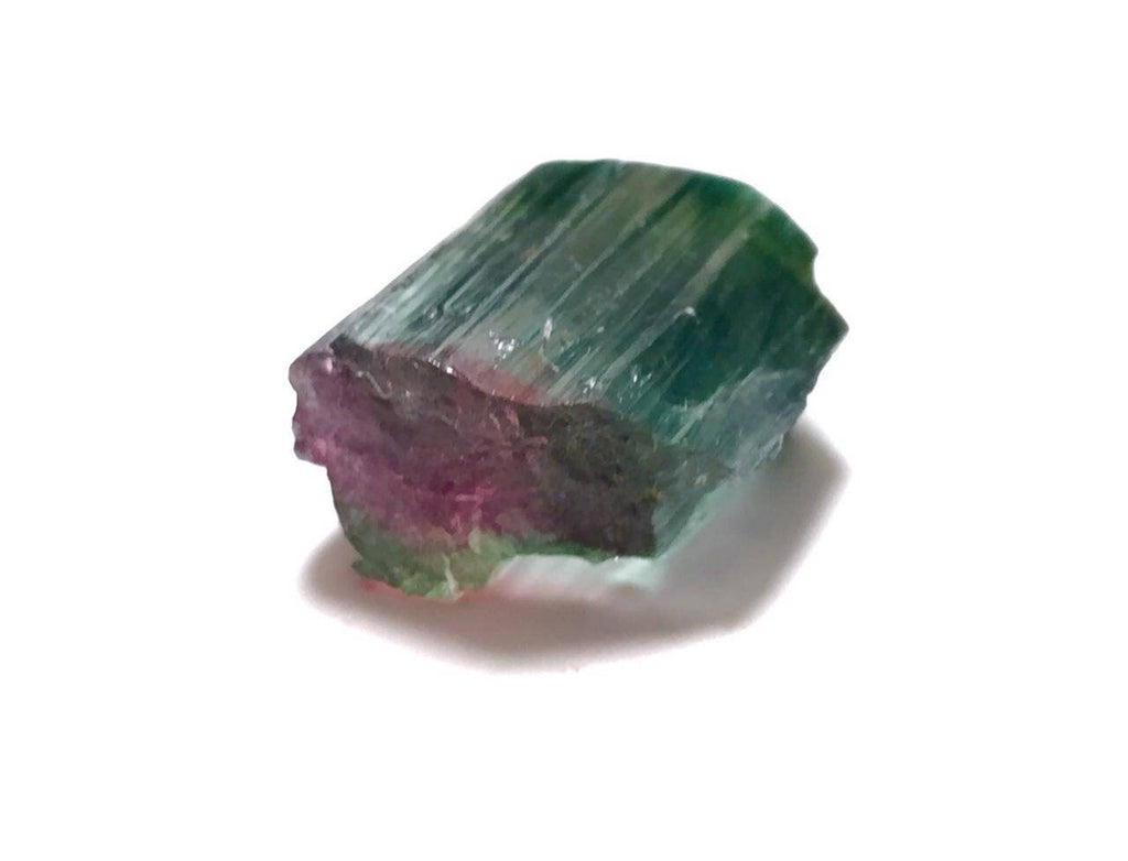 Bi Color Terminated Tourmaline Crystal