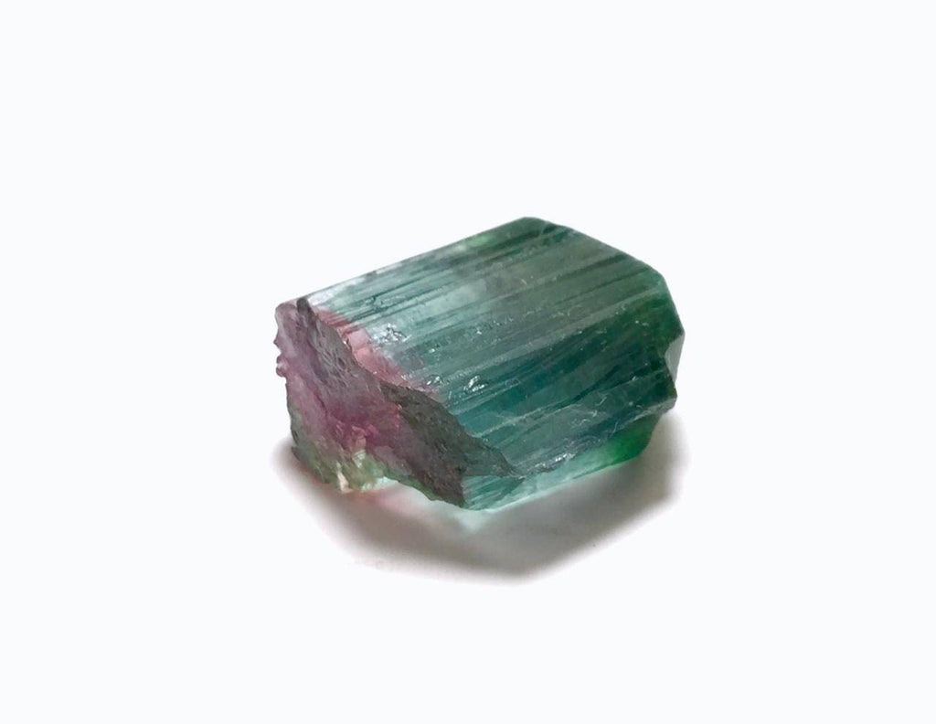 Bi Color Terminated Tourmaline Crystal